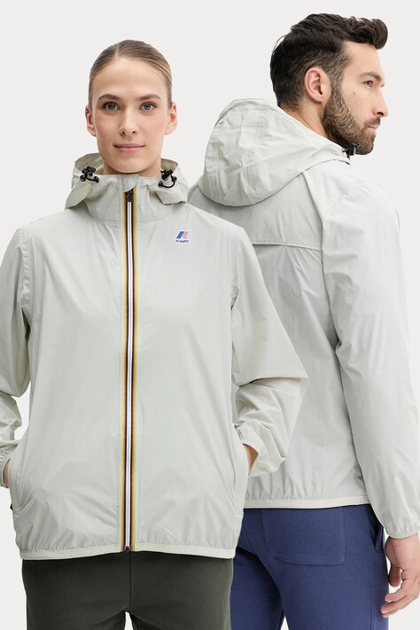 Яке K-Way в сиво преходен модел K2123ZW