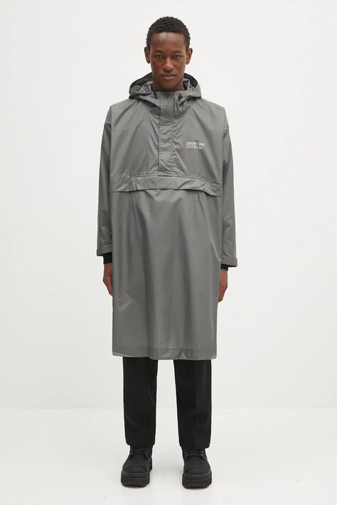 Carhartt WIP jacket Tour Packable Rain Poncho green color I034884
