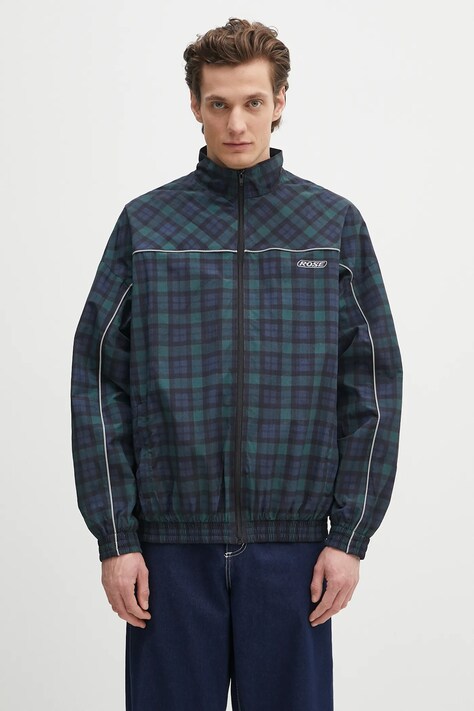 Куртка Martine Rose Oversized Track колір зелений перехідна oversize 171WP11024