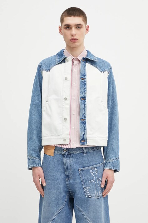 Джинсова куртка Aries Patchwork Western Carpenter Jacket перехідна AR7030503