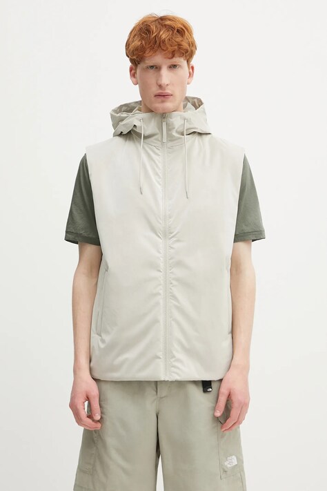 Безрукавка Rains Lohja Insulated Vest W3T1 колір бежевий перехідна 15800.103