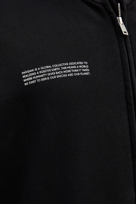 Μπουφάν Pangaia Midweight Bomber Jacket χρώμα: μαύρο, 10002360