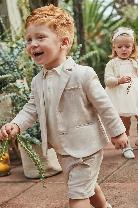 Dječji sako s lanom Mayoral boja: bež, 1470