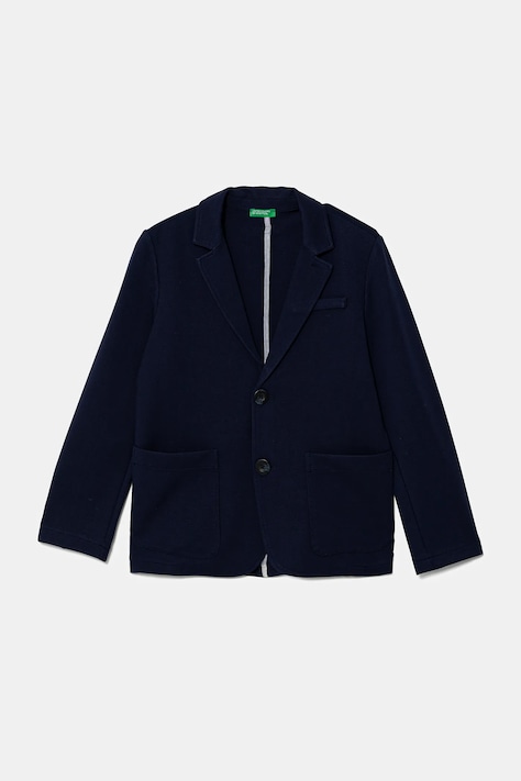 United Colors of Benetton sacou copii culoarea bleumarin, 2U7FCW00K