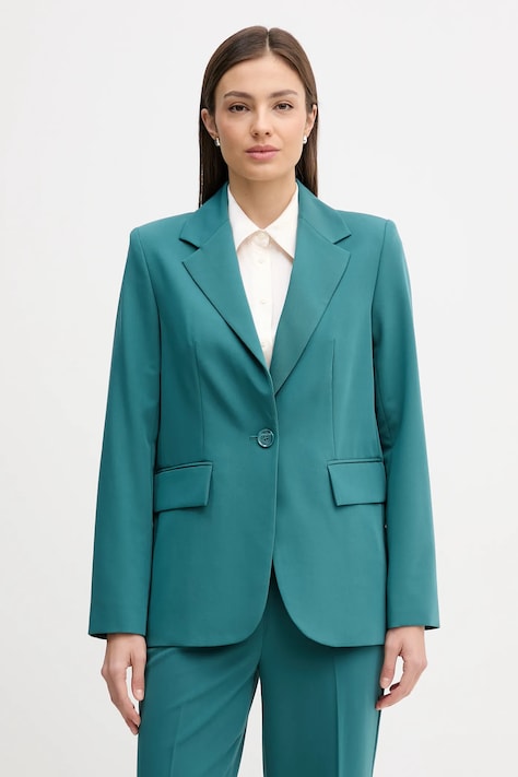 Sako Sisley boja: crna, jednoredno zakopčavanje, bez uzorka, 2KVXLW025