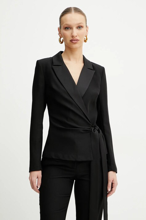 Пиджак Marciano Guess VITTORIA цвет чёрный однобортный однотонный 5GGN18 7300A