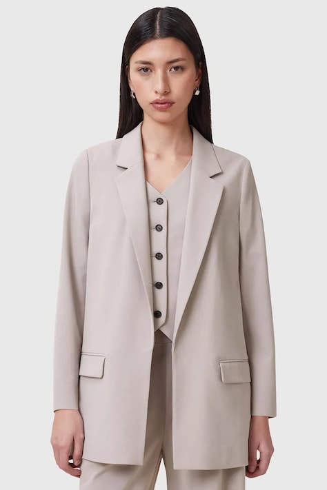 Sako AllSaints ALEIDA béžová farba, bez zapínania, jednofarebné, W003QC