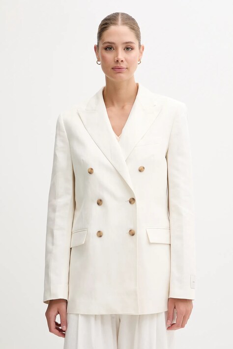 Pedro del Hierro vestă culoarea bej, un singur rând de nasturi, 4539645