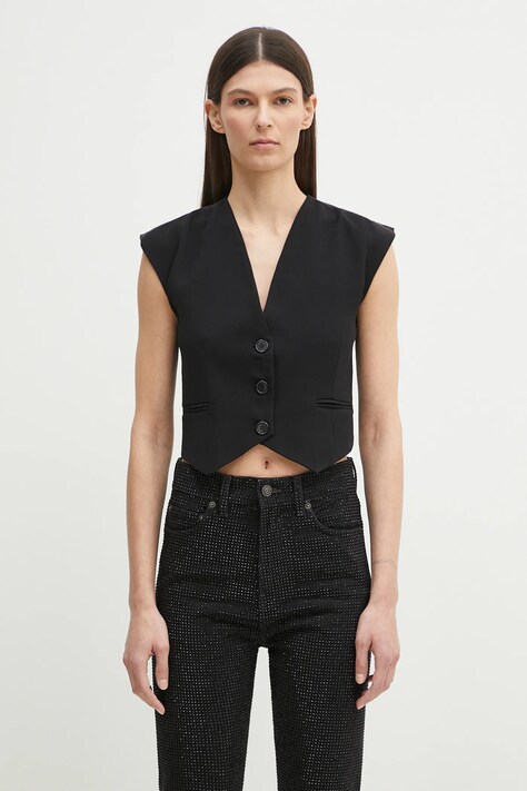 Fiorucci gilet Embroidered colore nero W02SPTSL289PL02BK01