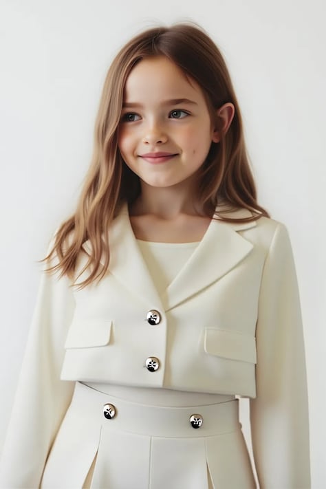 Mayoral blazer bambini colore beige 3405
