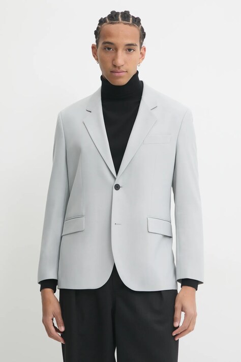 HUGO sacou barbati, culoarea gri, 50538431