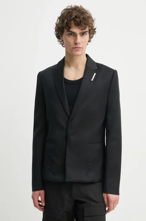 Heliot Emil wool blazer black color PRESS25_M_04_048_BLK01