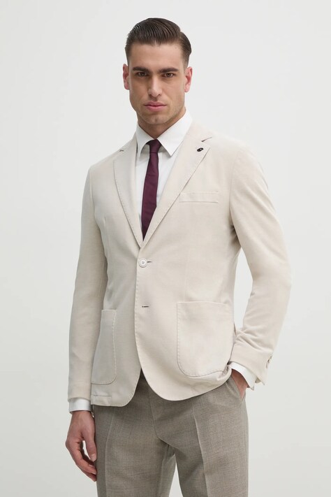 Пиджак Liu Jo мужской цвет бежевый QA5064 J4922