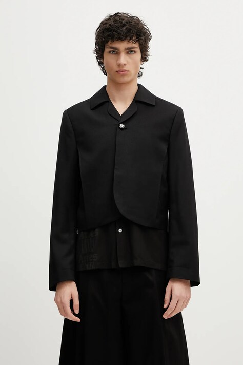 Ader Error wool blazer Apparel-Top black color BO01SSBZ0205BK