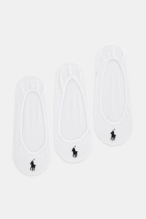 Ponožky Polo Ralph Lauren dámské, bílá barva, 455770342
