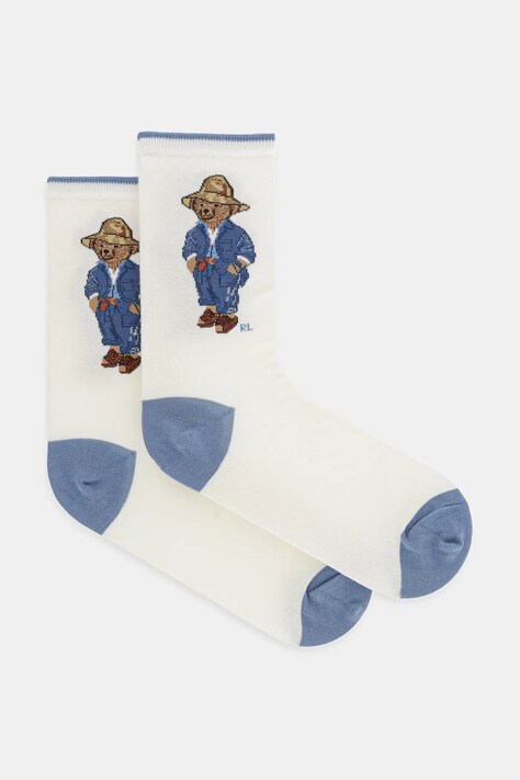 Ponožky Polo Ralph Lauren dámské, béžová barva, 455968666