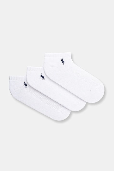 Κάλτσες Polo Ralph Lauren 3-pack χρώμα: άσπρο, 455972885