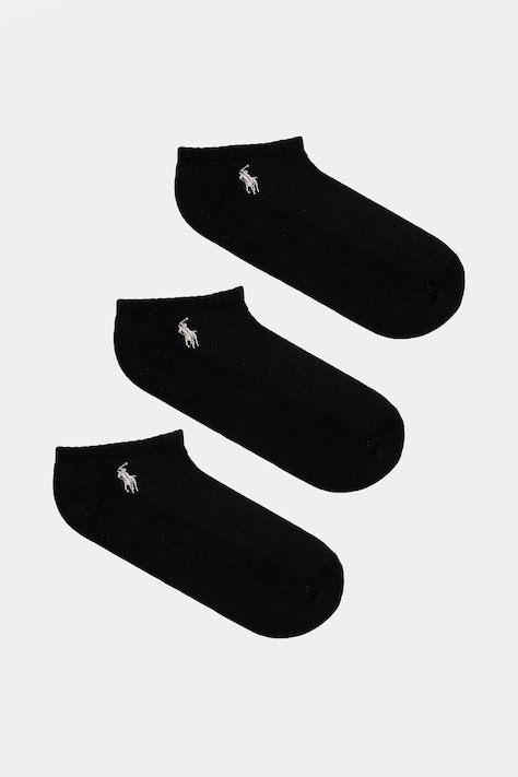 Polo Ralph Lauren skarpetki 3-pack damskie kolor czarny 455972885