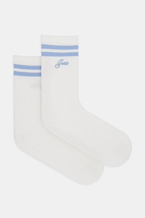 Шкарпетки Guess COLLEGE жіночі колір білий V5RZ04 Z3LH0