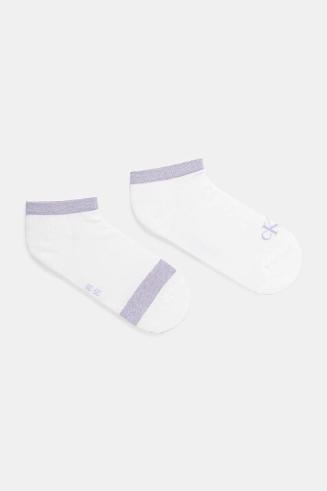 Носки Calvin Klein Jeans 2 шт женские цвет фиолетовый 701230600
