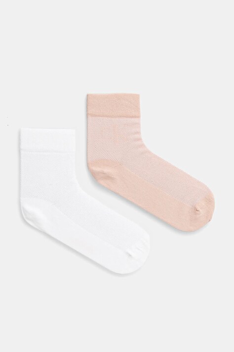 Calvin Klein Jeans skarpetki 2-pack damskie kolor pomarańczowy 701231400