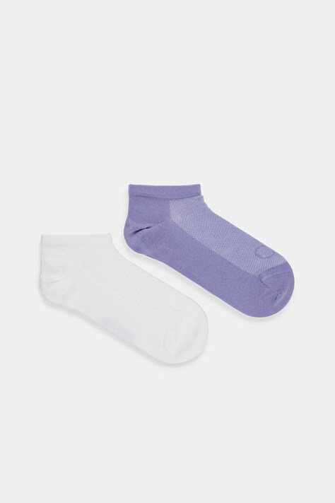 Čarape Calvin Klein Jeans 2-pack za žene, boja: ljubičasta, 701231403