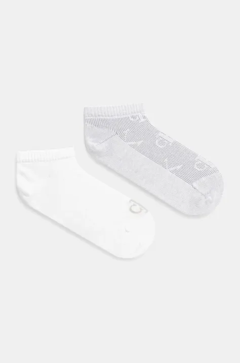 Calvin Klein Jeans skarpetki 2-pack damskie kolor biały 701232667