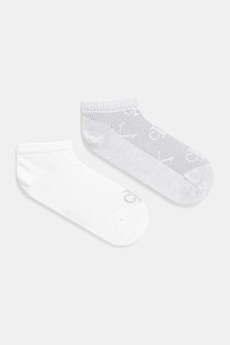 Ponožky Calvin Klein Jeans 2-pack dámské, bílá barva, 701232667