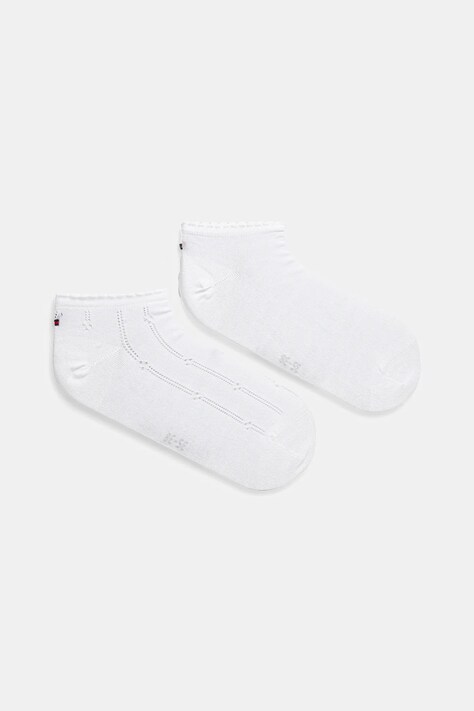Шкарпетки Tommy Hilfiger 2-pack жіночі колір білий 701232975