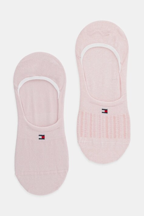 Ponožky Tommy Hilfiger 2-pack dámské, růžová barva, 701232982