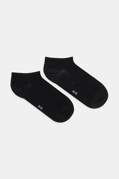 Ponožky Tommy Hilfiger 2-pak dámske, čierna farba, 701233234