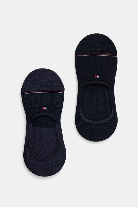 Tommy Hilfiger sosete scurte 2-pack femei, culoarea albastru marin, 701233710