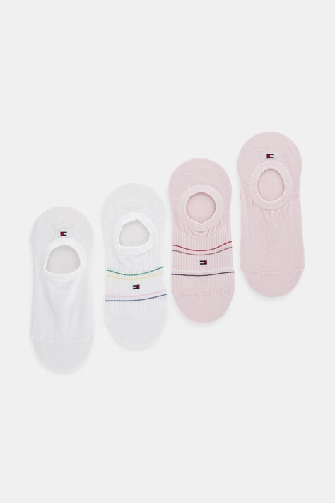 Шкарпетки Tommy Hilfiger 4-pack жіночі колір рожевий 701235890