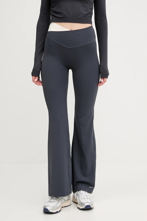 P.E Nation legginsy treningowe Wander damskie kolor granatowy wzorzyste 252G131