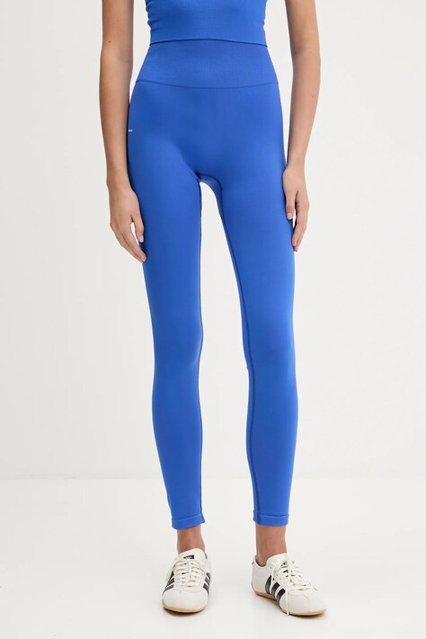 Legíny Pangaia Plant-Stretch Compressive Leggings dámské, modrá barva, 10002427