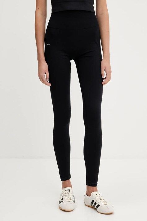 Леггинсы Pangaia Plant-Stretch Compressive Leggings цвет чёрный однотонные 10002427