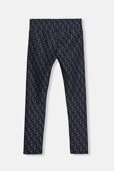 Dětské legíny Guess šedá barva, vzorované, J5RB03 MC01P