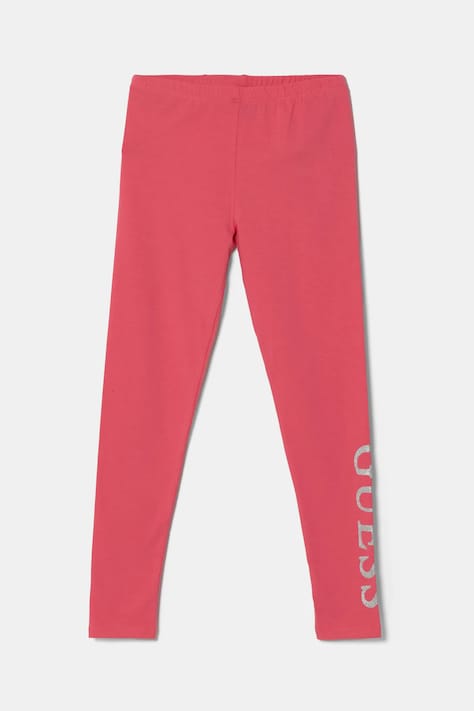 Guess leggins copii culoarea roz, cu imprimeu, K3YB01 K82K0