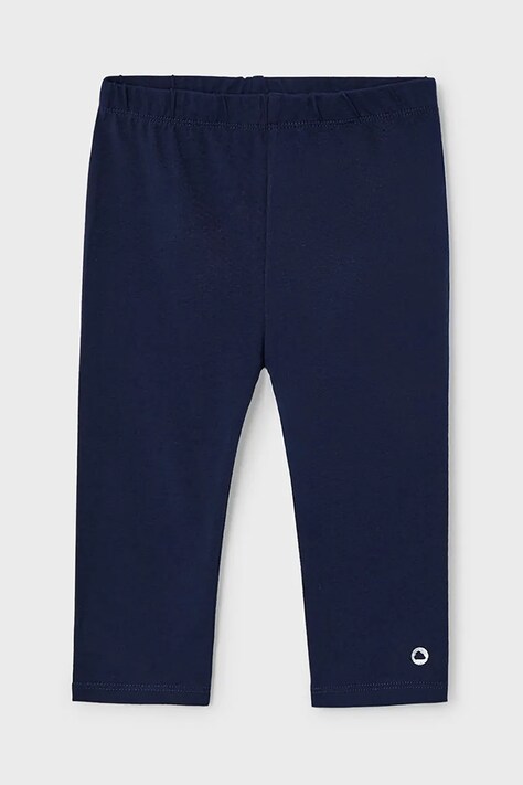 Детские леггинсы Mayoral 3/4 цвет синий однотонные 723