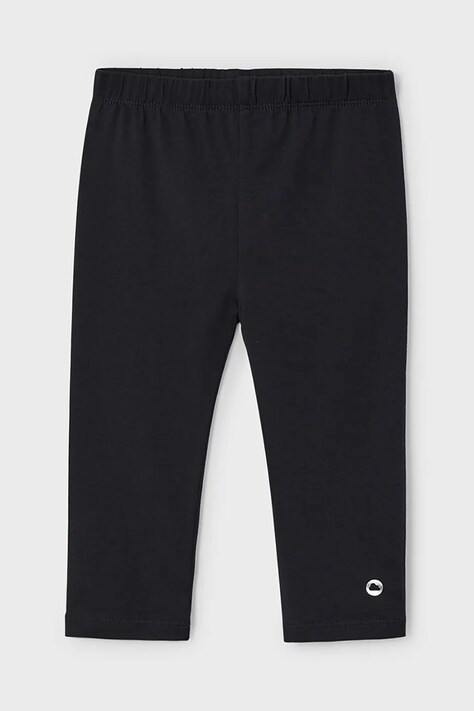 Детские леггинсы Mayoral 3/4 цвет чёрный однотонные 723