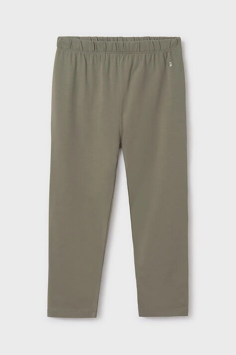 Mayoral leggins copii culoarea verde, neted, 724
