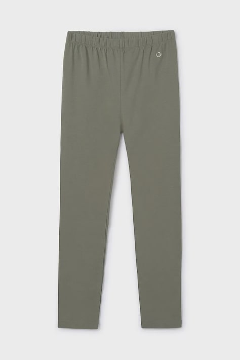 Mayoral leggins copii culoarea verde, neted, 752