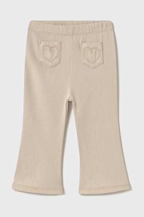 Dětské legíny Mayoral béžová barva, hladké, 1731