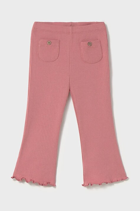 Mayoral leggins copii culoarea roz, neted, 1732