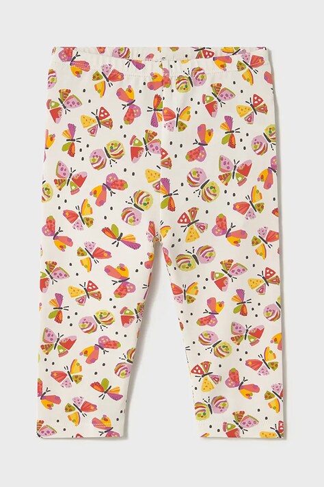 Mayoral leggins copii culoarea roz, cu imprimeu, 1733