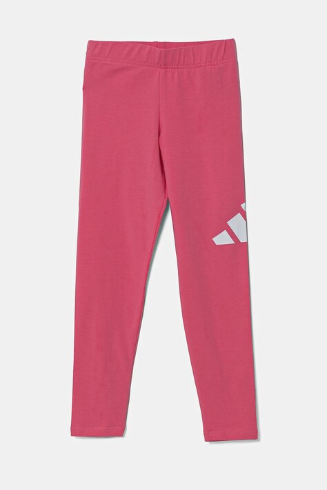 adidas leggins copii culoarea roz, cu imprimeu, JE1396