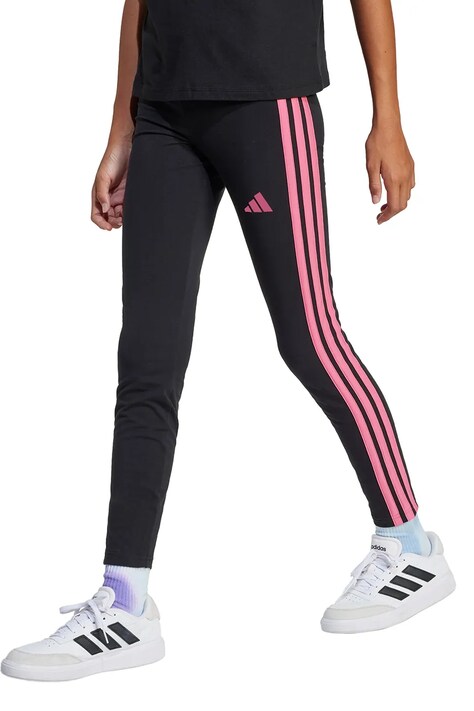 adidas leggins copii culoarea negru, cu imprimeu, JY0569