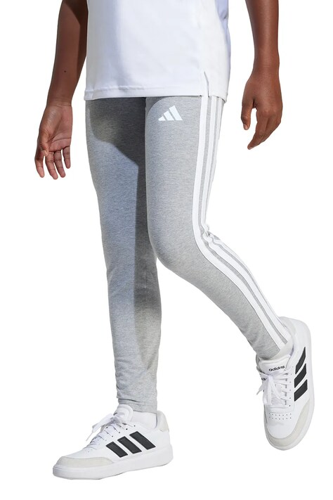 Dětské legíny adidas šedá barva, JY0578