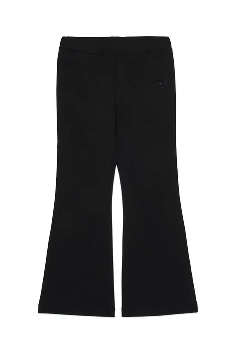 Dětské legíny Diesel PKIA TROUSERS černá barva, hladké, J02037