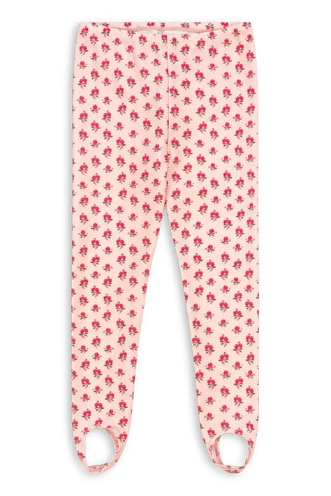 Детские леггинсы Konges Sløjd MOUSSE LEGGING цвет розовый с узором KS103248